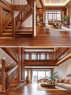 中式风复式家居优雅景致