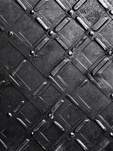 金属菱格铆钉纹理背景