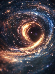 宇宙漩涡中的璀璨星际奇观