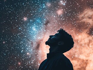 仰望星空的沉思者
