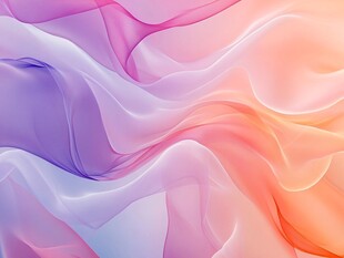 梦幻渐变色彩流动背景图