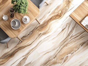 现代风大理石纹理地面场景