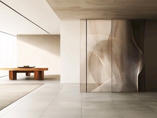 极简风现代室内空间展示