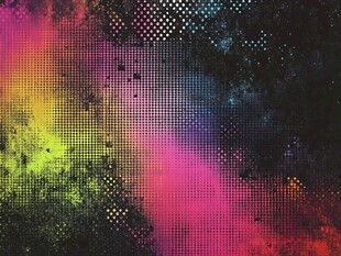 炫彩像素风抽象背景图案