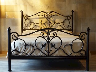 复古铁艺床 尽显优雅格调