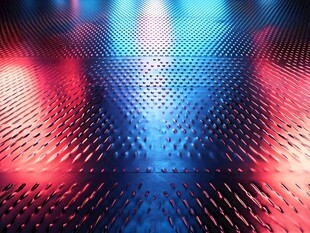 炫彩金属质感光影背景图