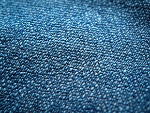 蓝色牛仔布纹理特写