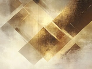 金色几何抽象背景图案