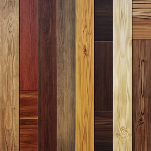 多样实木地板纹理展示