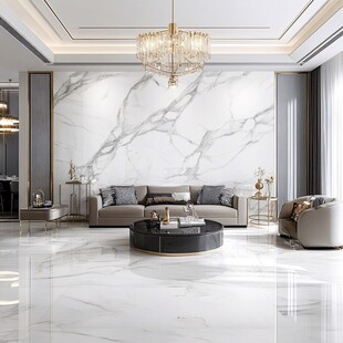 奢华大理石客厅优雅空间