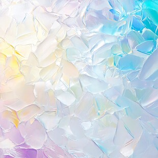 梦幻炫彩冰晶纹理背景图