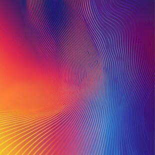 炫彩渐变线条抽象背景图