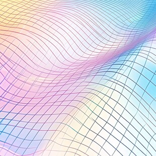 渐变线条抽象梦幻背景图