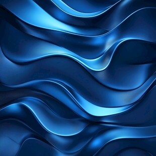 蓝色动感波浪纹理背景