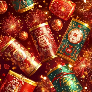 喜庆年货罐 烟火添年味