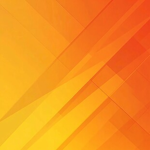 橙黄色几何线条抽象背景图