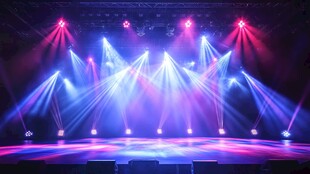 绚丽舞台灯光秀