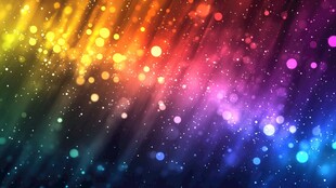 梦幻炫彩光斑背景图