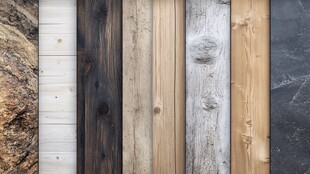 多样木纹材质展示图