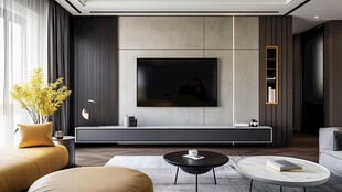 现代简约风客厅优雅空间