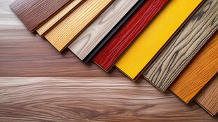 多样木地板样品展示