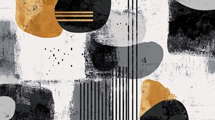 抽象几何图案艺术背景