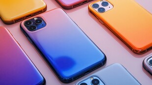 多彩手机壳展示