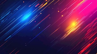 炫彩光线背景图