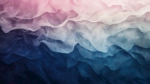 梦幻渐变波浪纹理背景图