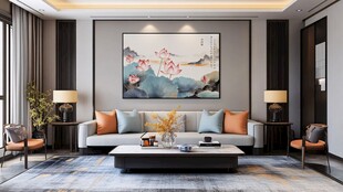 中式客厅优雅家居布置