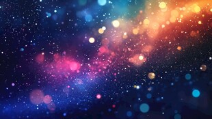 梦幻璀璨星空背景