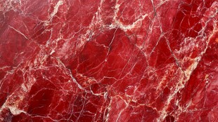 红色大理石纹理特写