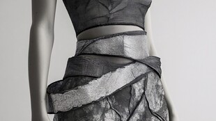 时尚独特拼接设计半身裙