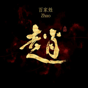 赵字书法 