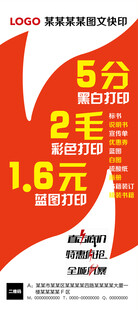 图文广告店海报