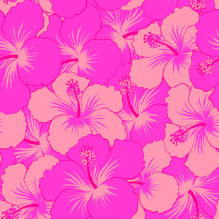 色块花