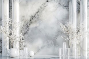 简约大理石装饰空间场景