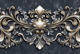 欧式奢华金属花纹装饰图案