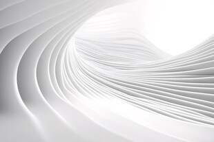 白色流线抽象艺术背景