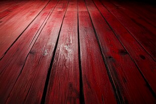 红色复古木质地板纹理