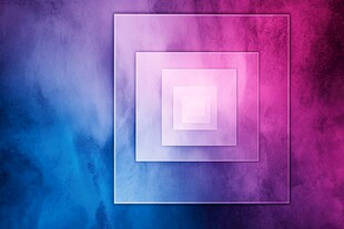 梦幻渐变方块背景图