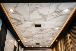 大理石纹理天花板设计