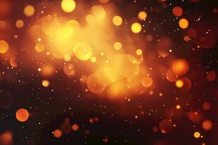 梦幻金色光斑背景特效