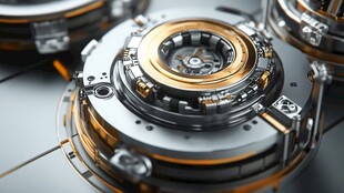 精密机械组件展示