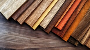 多样木材质地展示