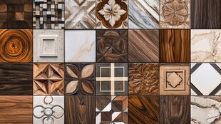 多样精美木纹石材装饰图案