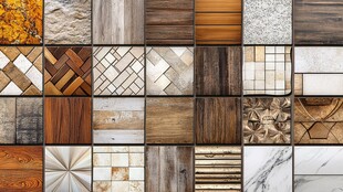 多样地板纹理图案展示