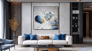 现代简约风客厅优雅场景