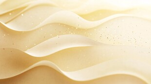 金色波浪纹理背景图