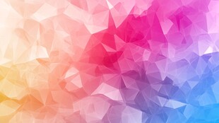 多彩多边形渐变背景图案